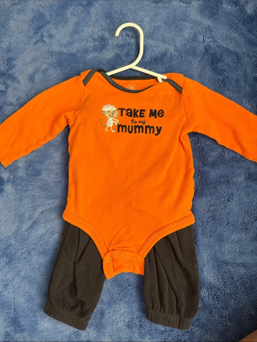 👶 5/$10! 'Take Me to My Mummy' Long-Sleeve One-Piece w/ Pants